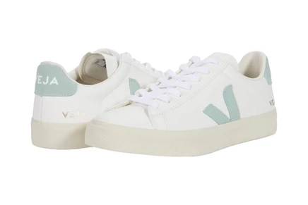 VEJA Campo chrome free/extra white/matcha