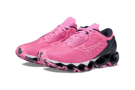Женские кроссовки Mizuno Wave Prophecy 12 sakura glow/ombre blue
