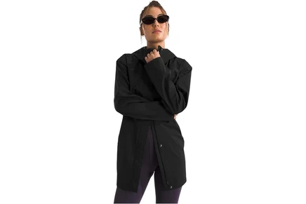 Женская парка The North Face Voyage Rain 3L с капюшоном, чёрная