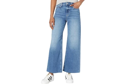 Джинсы Paige Anessa Raw Hem in Rock Show Distressed