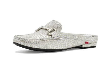 Женские мюли Marc Joseph Grand Mule, серебристые