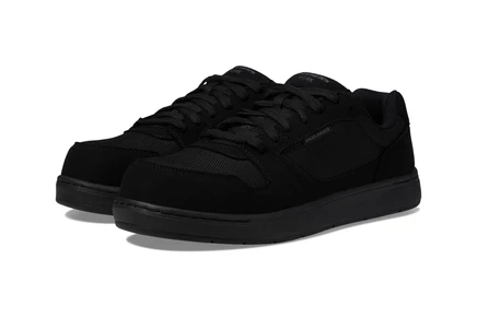 Мужские рабочие кроссовки SKECHERS Watab Jaggit, чёрные