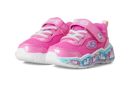 Кроссовки для девочек Skechers Play Scene Fun Squad 303158N, розово-мульти