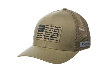 Унисекс кепка Columbia Fish Flag, бежевая