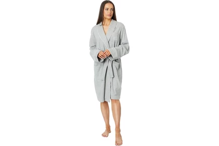 Пижама LAUREN Ralph Lauren Essentials Quilted Collar and Cuff Robe