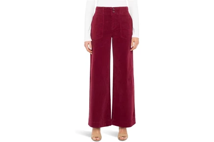 Брюки Liverpool Los Angeles Utility Pocket Wide Leg Pants