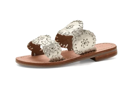 Сандалии Jack Rogers Kids Girls Lauren Flat Sandals (Little Kid/Big Kid)