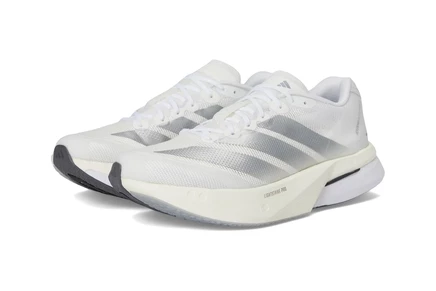 Женские кроссовки adidas Running Adizero Boston 13 Running Shoes white/matte silver/dash grey
