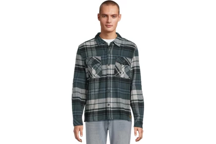 Мужская рубашка Hurley Santa Cruz Seaside Flannal Long Sleeve