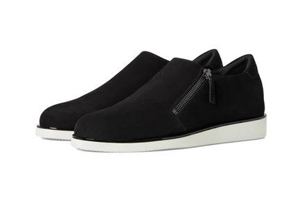 Женские кроссовки Vaneli Quill black nabuk