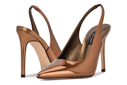 Nine West Feather bronze mirror metallic
