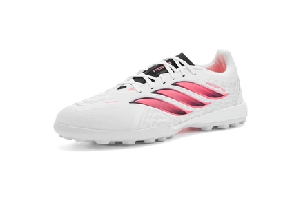 Мужские бутсы Adidas Predator League, бело-оранжево-черные