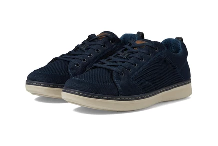 Мужские кроссовки Nunn Bush Aspire Knit Moccasin Toe Sneaker Oxford Comfortable Lightweight Fabric Lace Up