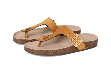 Женские сандалии Tory Burch Mellow Thong, rhum/avola