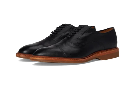 Мужские оксфорды Allen Edmonds Park Verse кожаные, черные