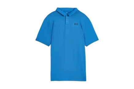 Under Armour Kids Matchplay Golf Polo (Big Kid) aegean blue/academy