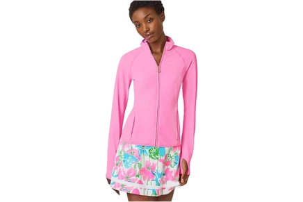 Женская куртка Lilly Pulitzer Breaker Jacket UPF 50, розовая