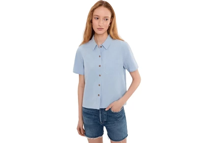Женская рубашка Royal Robbins Desert Pucker Short Sleeve