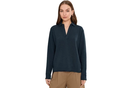 Женский свитшот tasc Performance French Terry Polo Sweatshirt