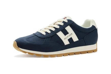 Женские кроссовки Tommy Hilfiger Hatina замша, темно-синий/белый
