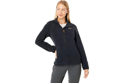 Женская флисовая куртка L.L. Bean Mountain Classic, черная