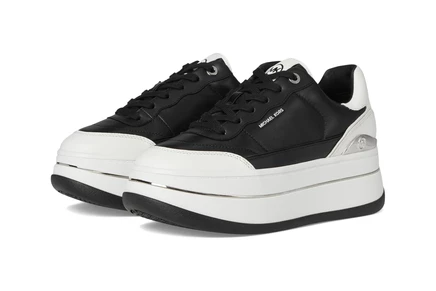 Женские кроссовки MICHAEL Michael Kors Hayes Lace Up black/opticwhite