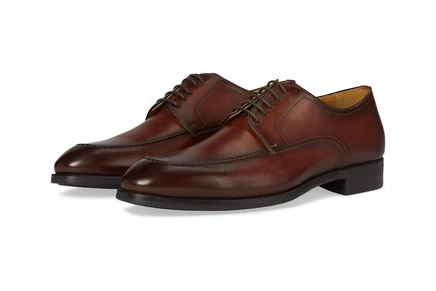 Мужские оксфорды Magnanni Malta кожаные, коньячные