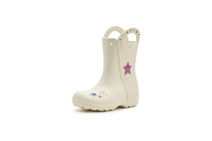 Детские резиновые сапоги Crocs Handle It, белые