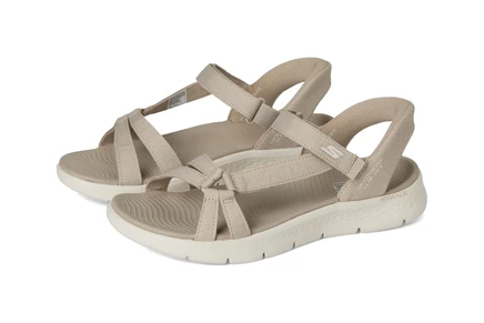 Сандалии SKECHERS GO WALK Flex Sandals - Illuminate Hands Free Slip-Ins