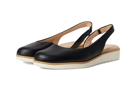 Naturalizer Soul Naturalizer Idea DOrsay black faux leather