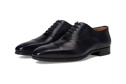 Мужские оксфорды magnanni 22845-00, темно‑синие/черные