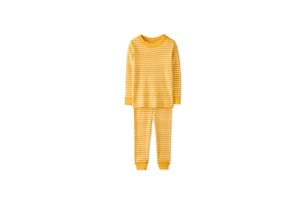 Пижама Hanna Andersson Striped Long John Pajama Set (Infant/Toddler/Little Kid/Big Kid)
