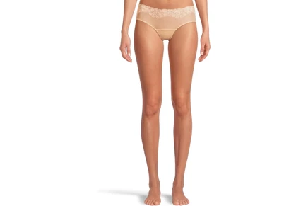 Женские бикини Commando Double Take Lace, бежевые
