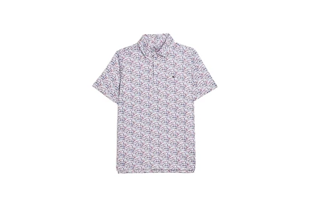 Детское поло Vineyard Vines Sankaty, пляжный/белый