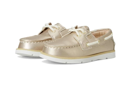 Детские топсайдеры Sperry Leeward II, золотистые