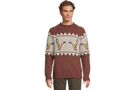 Свитер L.L.Bean Signature Organic Cotton Rollneck Sweater Fair Isle