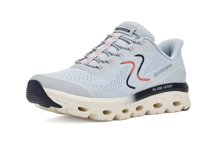 Женские кроссовки Skechers Glide Step Sole, сине-голубые