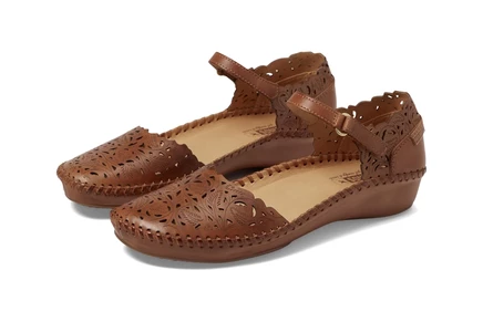 Женские балетки Pikolinos Puerto Vallarta 655-0906, коньячные
