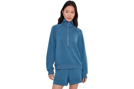 Женский свитшот Varley Selene 1/2 Zip Sweat