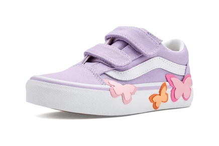 Детские кеды Vans Old Skool V, нежно-фиолетовые