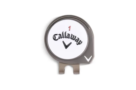 Зажим Callaway для кепки с маркером, графитовый