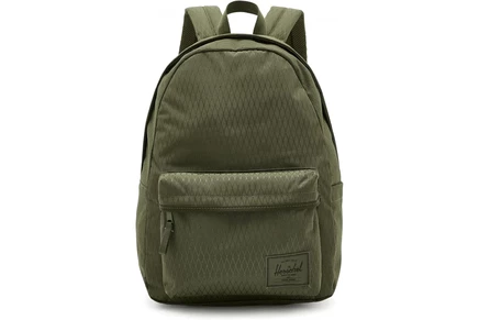 Унисекс рюкзак Herschel Classic XL, зеленый с ромбами
