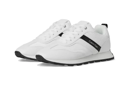 Женские кеды Calvin Klein Tanja низкие, бело-черные
