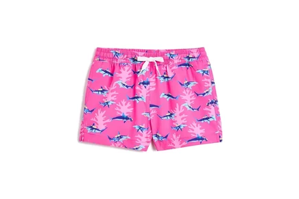 Плавки Chubbies Kids The Great Pink Sharks (boys Lined Swim Trunk) (big Kid)