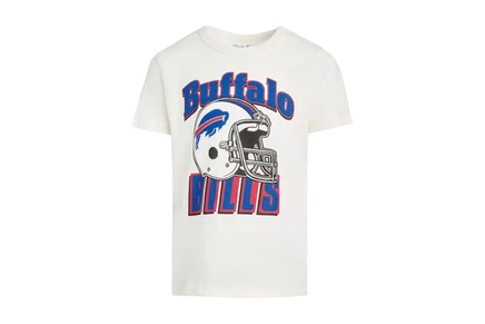 Junk Food Clothing Kids NFL Bills Helmet Short Sleeve T-Shirt (Little Kid/Big Kid)