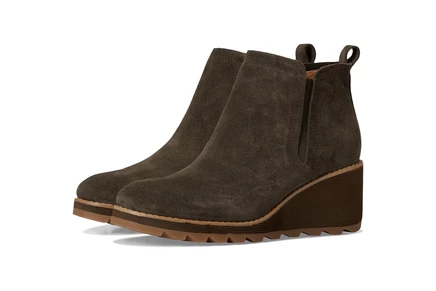 dark taupe suede