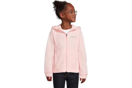 Детская толстовка Columbia Kids Benton II, сатиново-розовая
