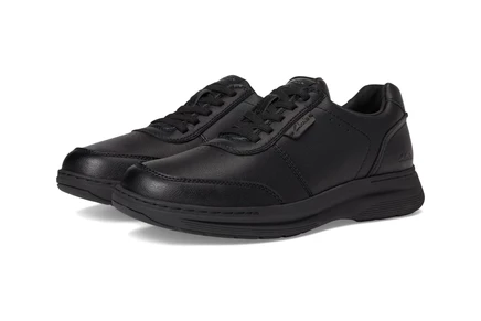 Мужские оксфорды Clarks Craftwell Lace кожаные, черные
