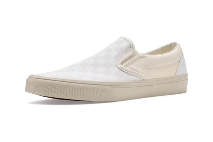 Унисекс слипоны Vans Classic Slip-On, белая клетка