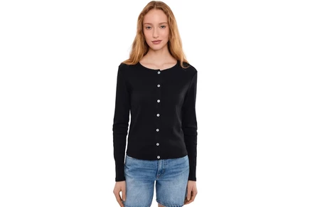 Свитер Michael Stars Mackenzie Crew Neck Cardigan